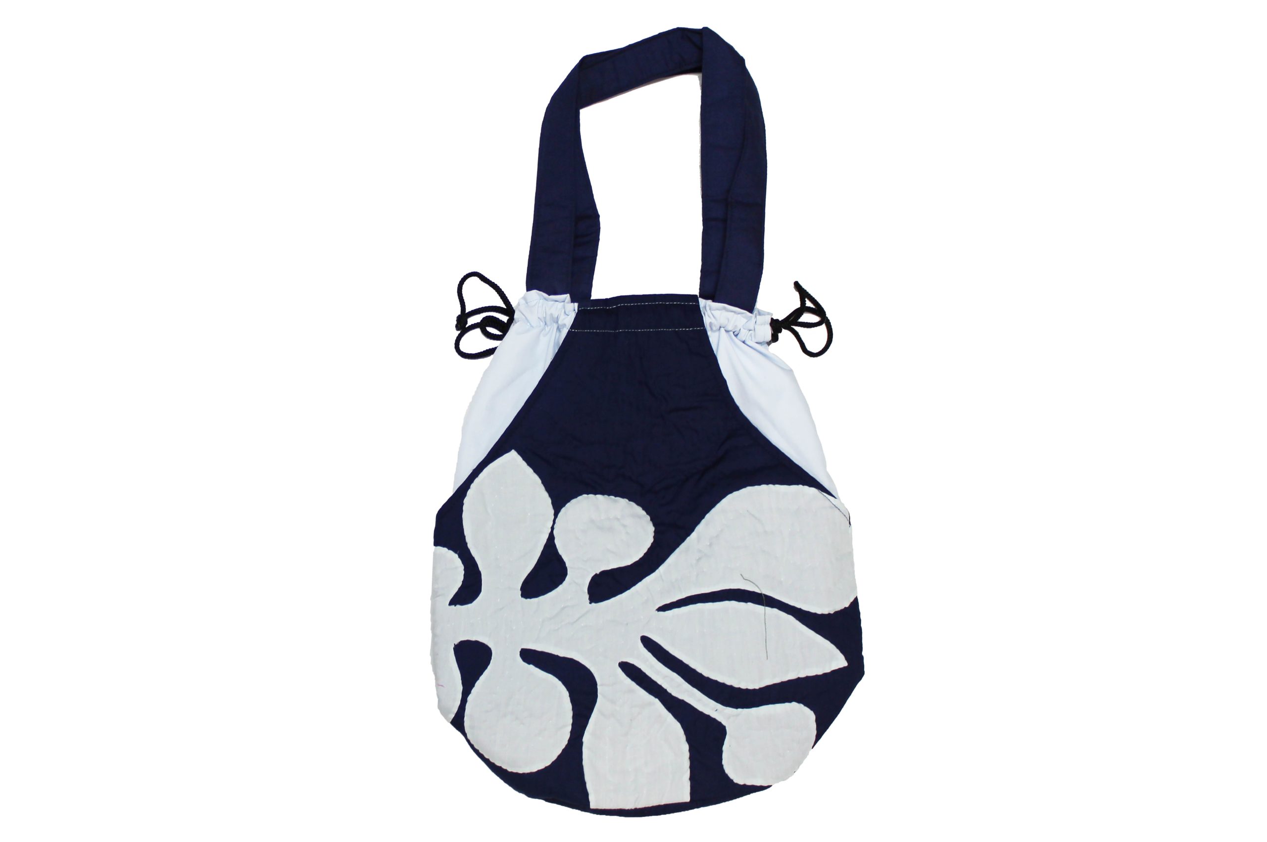 navy pouch bag