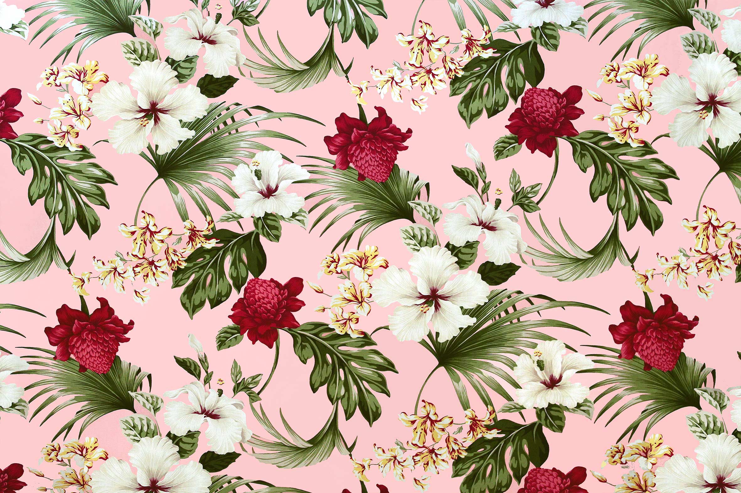 CAA1068 Pink Hawaii Fabric Mart